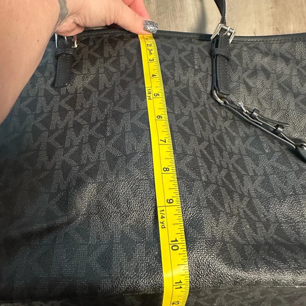 Michael Kors Black Signature Tote - Picture 8 of 9
